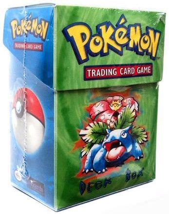 Pokemon Venusaur // Gyarados Deck Box (1999) .